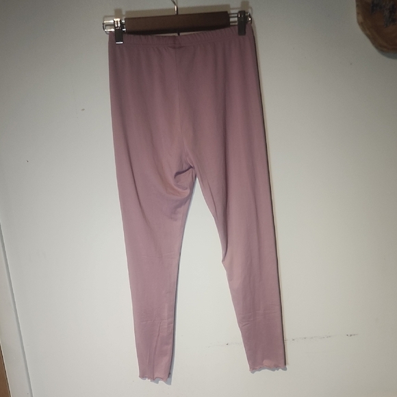 SHEIN Pink Cropped Pants with Stretchy Fit - Picture 2 of 3